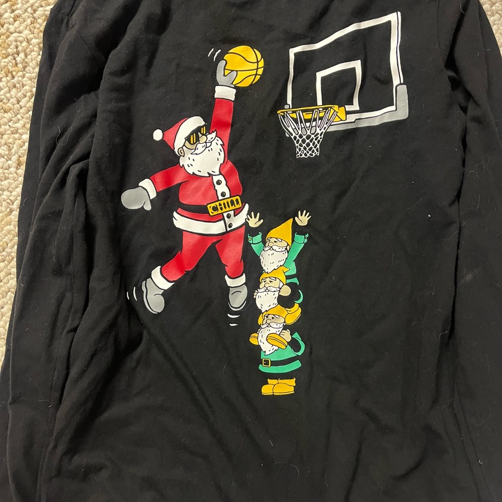 Santa Bball Tee